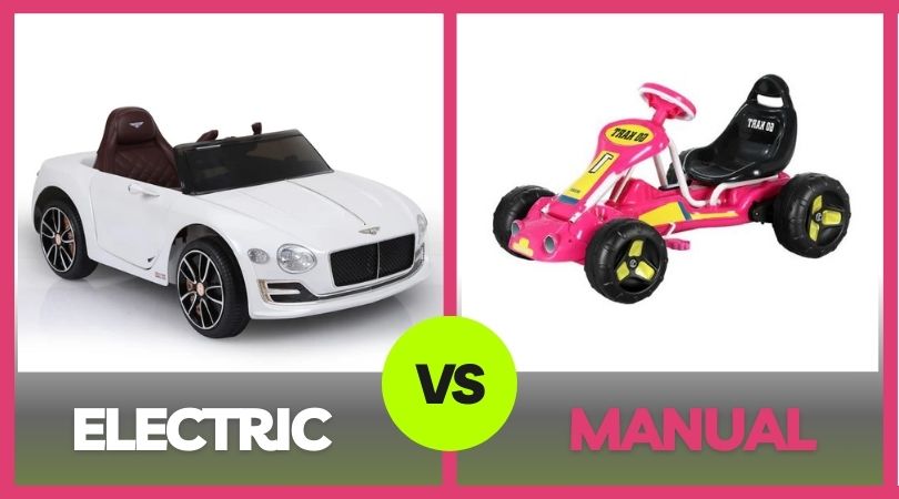 Electric vs. Manual Ride-On Toys: Which Is Right for Your Child?