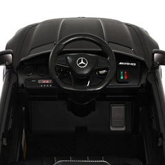 Kids Electric Ride On Car Mercedes-Benz AMG GTR Licensed Toy Cars Remote Black