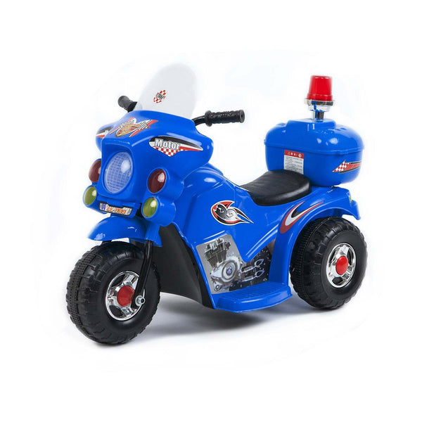 Children's Electric Ride-on Motorcycle | Blue Rechargeable