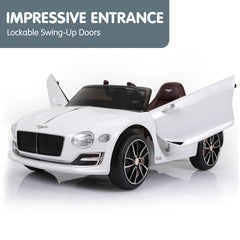 Licensed Bentley Exp Kids Ride On Electric Car, 12 Speed 6E