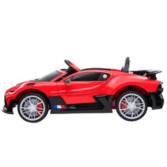 Kahuna Licensed Bugatti Divo Kids Electric Ride On Car - Red