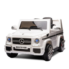 Kahuna Mercedes Benz AMG G65 Licensed Kids Ride On Electric Car Remote Control - White