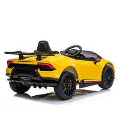 Kahuna Lamborghini Kids Electric Ride-On Car – Yellow Edition