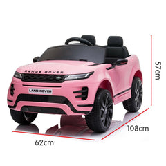 Kahuna Pink Land Rover Licensed Kids Ride On Car