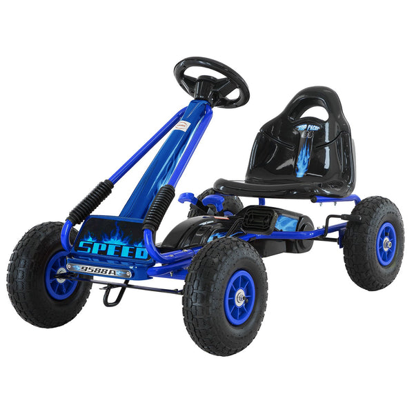 Kids Ride On Pedal Go Kart - Kahuna G95 Blue