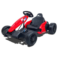 24V Power go-Kart with Drift Function - Red